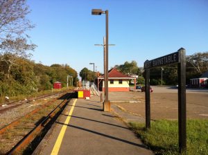 West Barnstable Railroad Station.