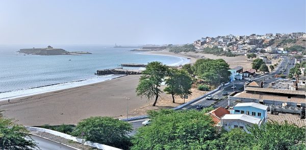 A scenic view of Praia, the capital of Cape Verde