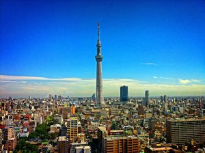 Tokyo Tower. Asia is dominating summer travel trends.