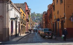 Mesones Street, San Miguel de Allende, the world's best city.