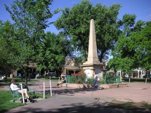 Santa Fe Plaza. the best city in the US