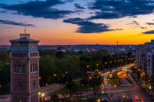 Madrid, Spain at night. Best European Destinations in 2025