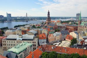 Aerial view of Riga, Latvia. Best European Destinations in 2025