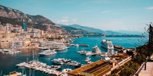A beautiful view of Monaco.