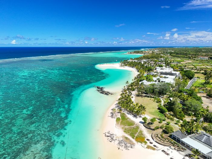 The gorgeous Belle Mare, Mauritius. The safest country in Africa