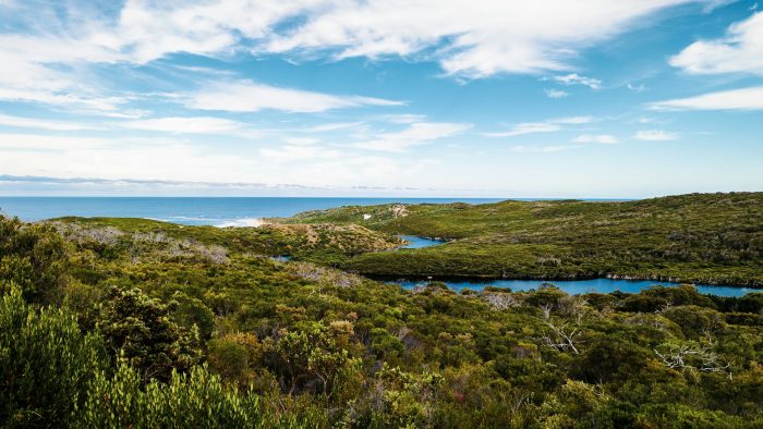 View of the Margaret River in Western Australia. Best luxury escapes in Australia.