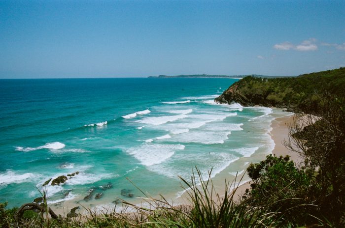 A gorgeous view of Byron Bay, Australia