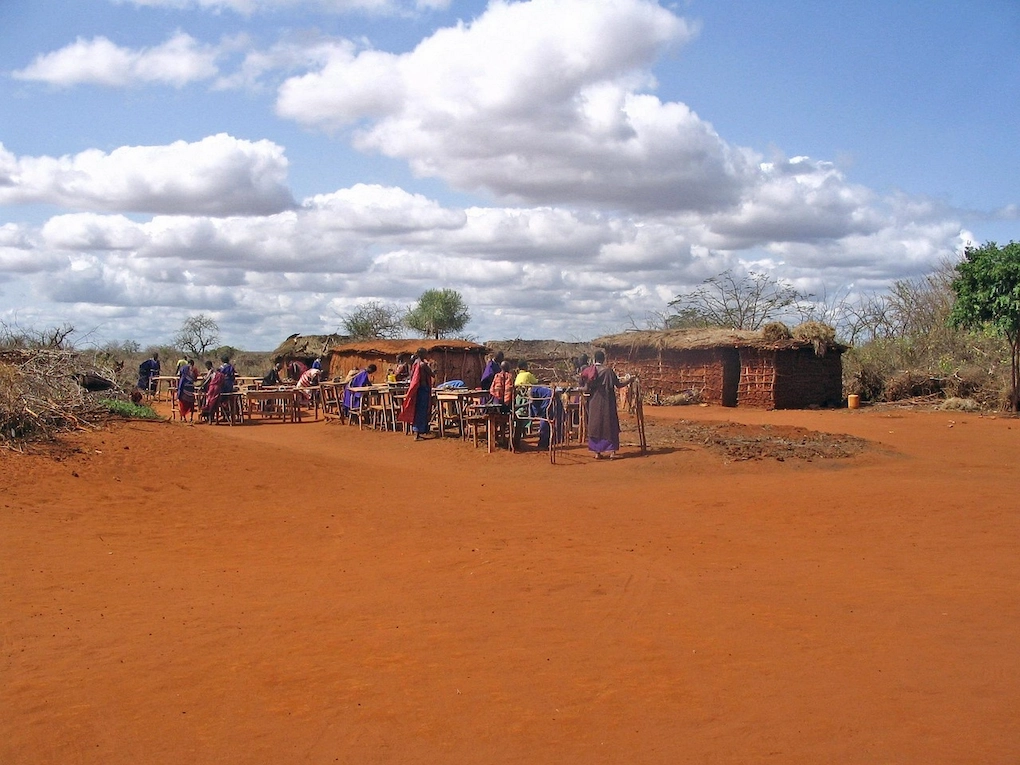 A Maasai village. Exploring a Maasai village responsibly.