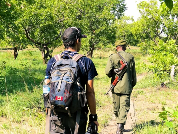 A walking safari in Katavi National Park, Tanzania